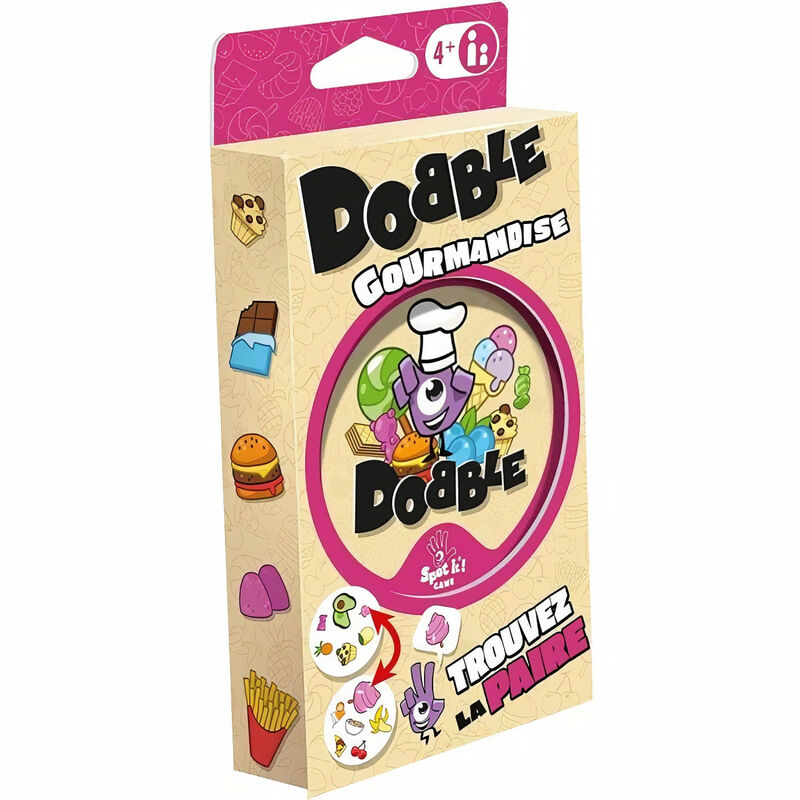Dobble Gourmand - Jeu de cartes ludique et éco-responsable