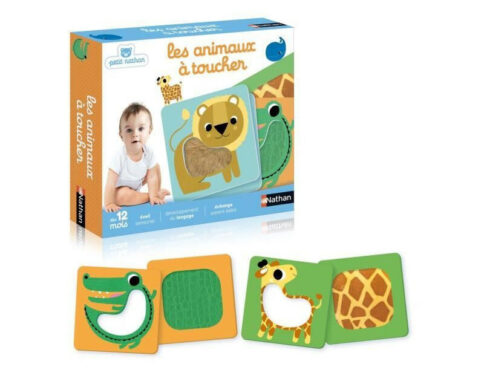 Les animaux à toucher - Découverte tactile pour enfants