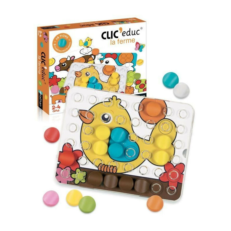 CLIC EDUC FERME - Jeu éducatif interactif pour enfants
