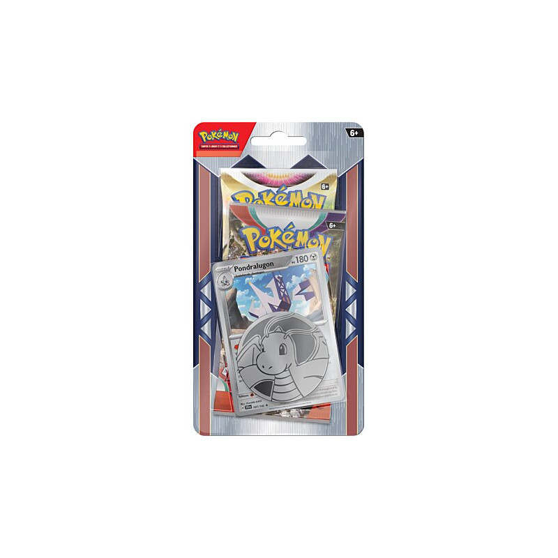 Pokémon : Pack 2 Boosters (Checklane) – Booster Pack de cartes