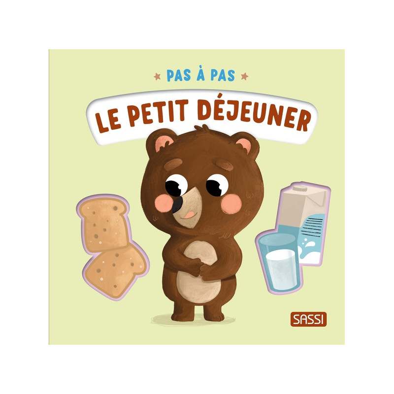 Livre Pas à pas – Le petit déjeuner pour enfants | Éveil alimentaire
