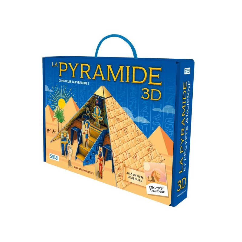 La Pyramide – Kit de construction 3D sur l'Egypte Ancienne