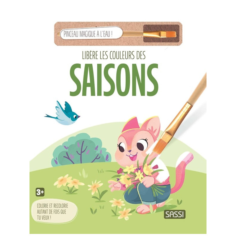 Libère les couleurs - Peinture Les saisons pour enfants