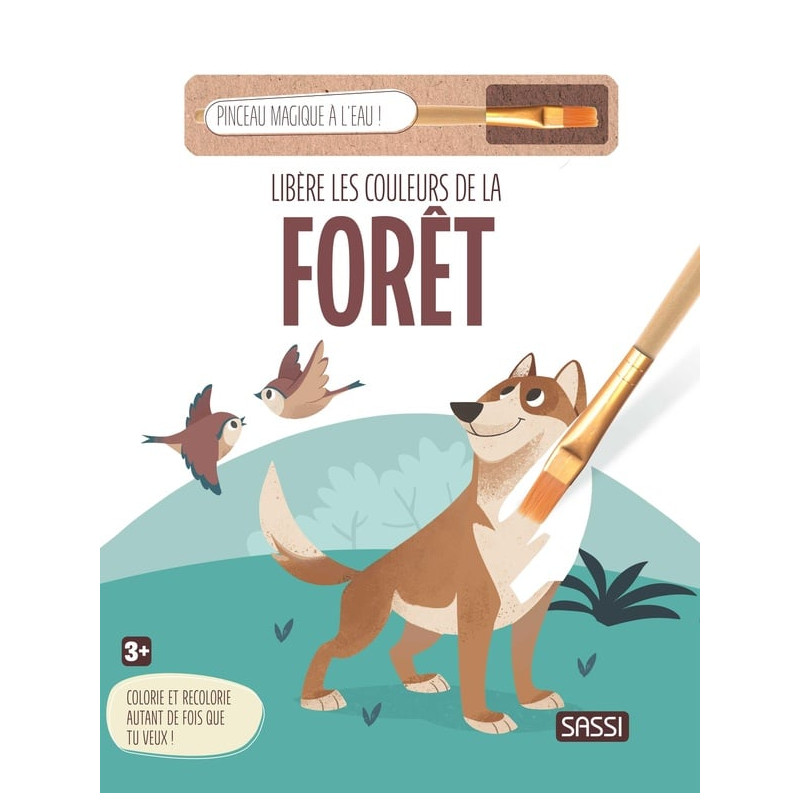 Libère les couleurs – Peinture La forêt | Coloriage pour enfants