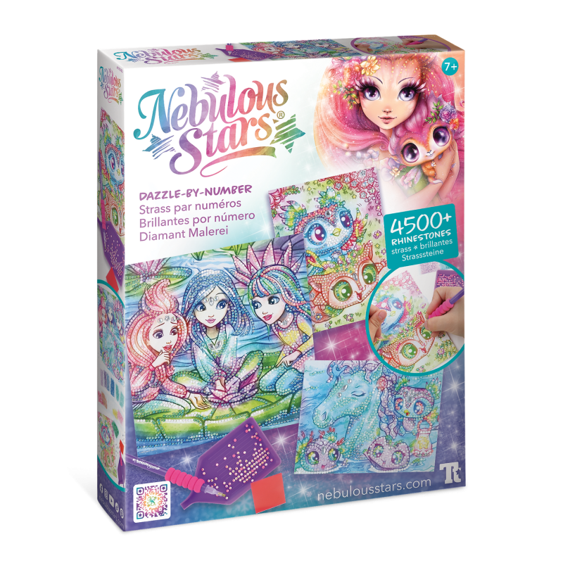 Strass par numéros – Arc en ciel pour Activités Créatives
