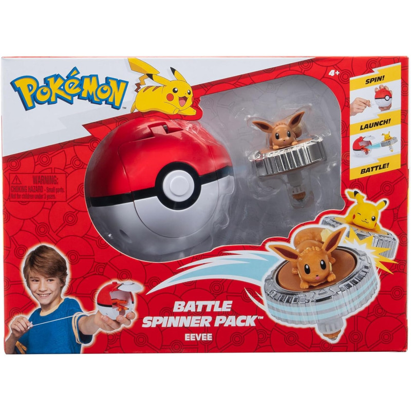 Battle Spinner Pack – Evee : Lancer de Pokéball
