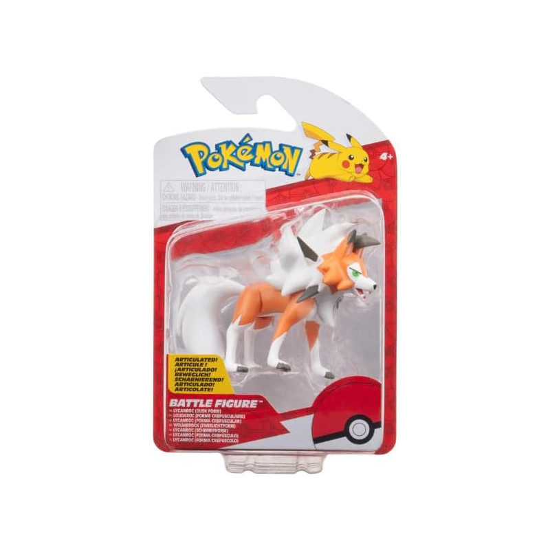 Battle Figure - Lycanroc | Figurine de Combat Pokémon