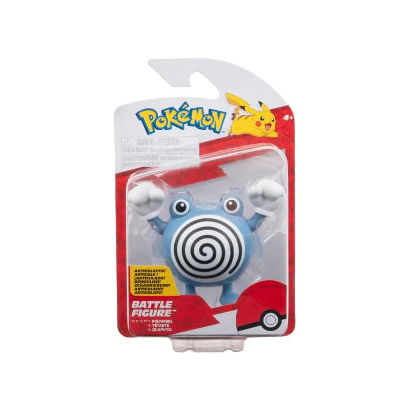 Battle Figure - Poliwhirl | Figurine de Combat Pokémon