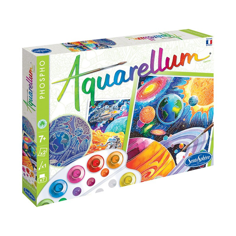 AQUARELLUM PHOSPHO COSMOS – Kit Créatif Brillant