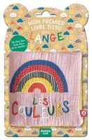 Mon Premier Livre Tissu en Lange - Les Couleurs | Apprentissage Amusant