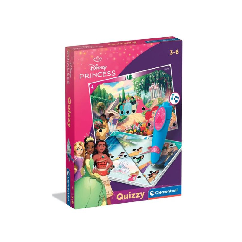 Quizzy – Disney Princess : 24 Activités Éducatives pour Enfants