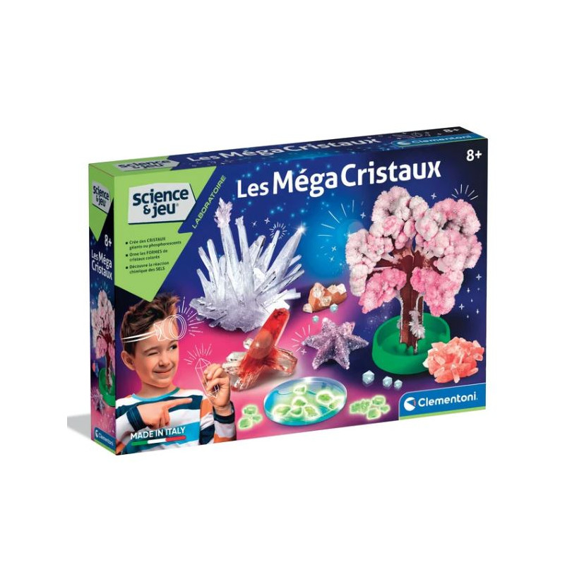 Les méga cristaux - Créez des décorations scintillantes