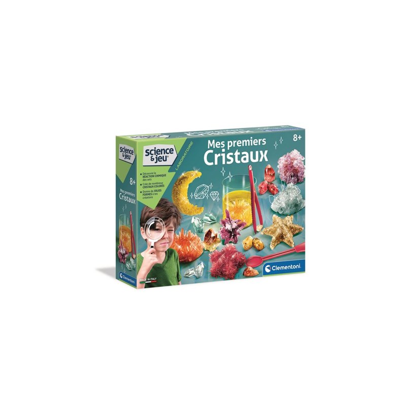 Découvrez Mes Premiers Cristaux - Jouet Éducatif Enfants