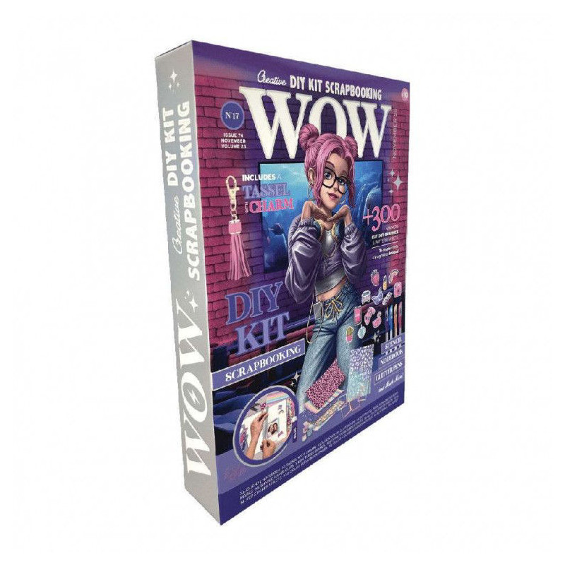 Kit créatif enfant – WOW MAGAZINE! À FAIRE SOI-MÊME