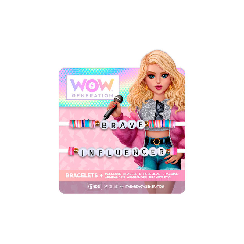 Bracelets avec Boîte à Messages - Génération WOW