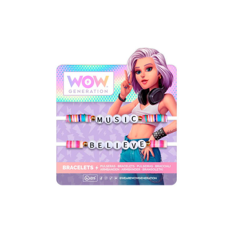 Bracelets avec Boîte à Messages - Génération WOW