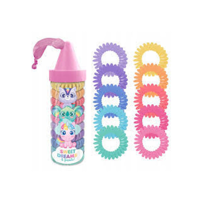 Élastiques à Cheveux Plusieurs Couleurs - SWEET DREAMS & FRIENDS