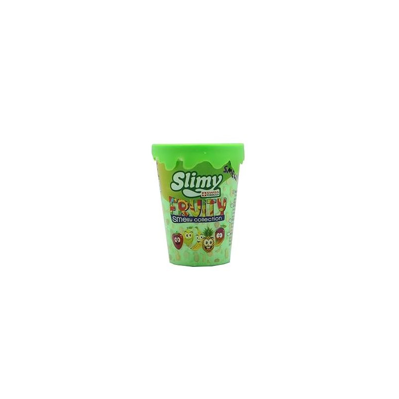 Slimy Fruity 1 pot - 80 Gr 5 Couleurs | Loisirs créatifs enfant
