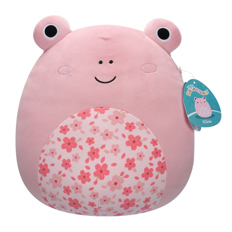 SQCR – Little Plush Kline – Pink Frog | Peluche Douce à Adopter