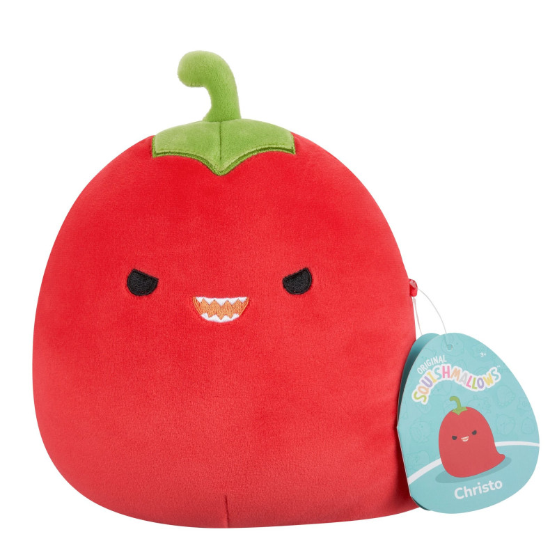SQCR – Little Plush Squishmallows Christo Piment Rouge