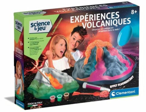 EXPÉRIENCES VOLCANIQUES - EFFET FLUORESCENT | Géosculpt