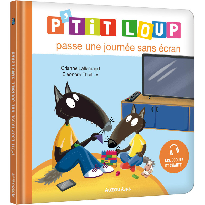 P’TIT LOUP JOURNÉE SANS ECRAN – Livres Enfant
