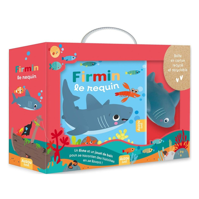 Coffret de Bain – Firmin Le Requin | Jouet éducatif pour enfants