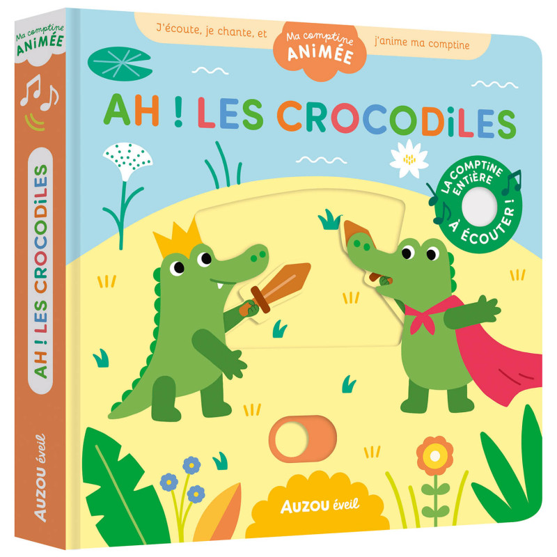 Comptine Animée Ah ! Les Crocodiles - Sonore pour Enfants
