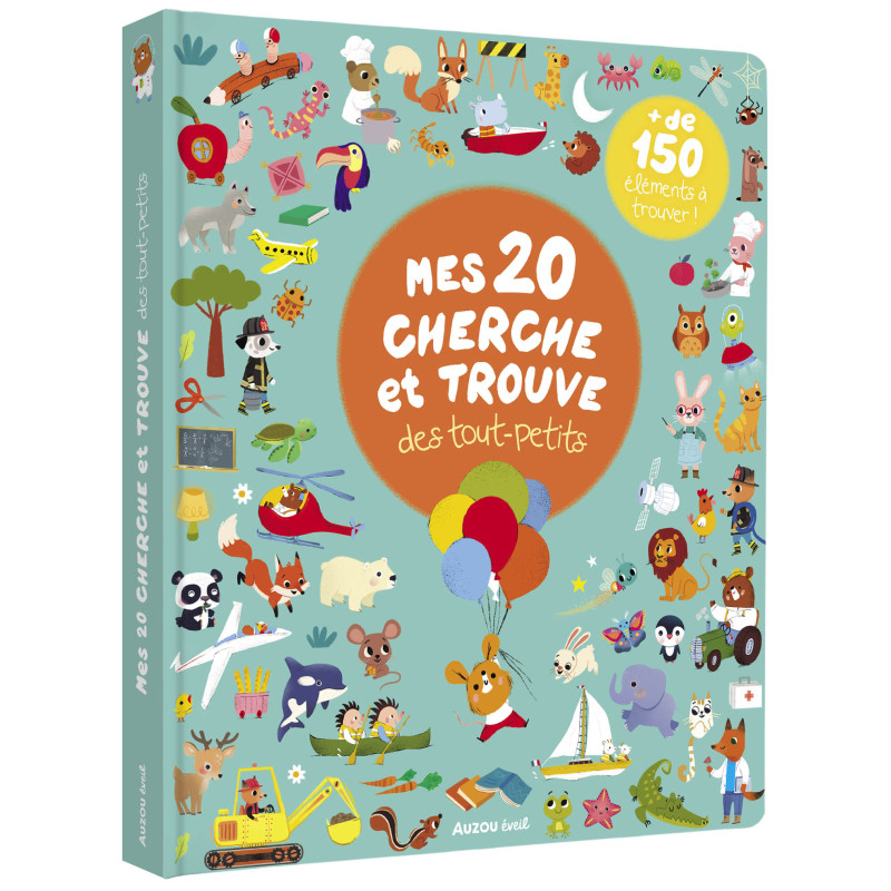 Cherche et trouve : MES 20 CHERCHE ET TROUVE DES TOUT-PETITS – Jeu d’observation