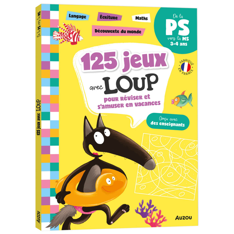 125 jeux – De la petite section à la moyenne section | Apprentissage ludique