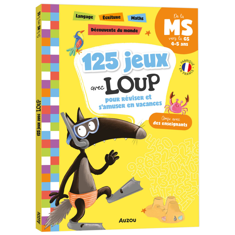 125 jeux pour l’apprentissage – De la moyenne à la grande section
