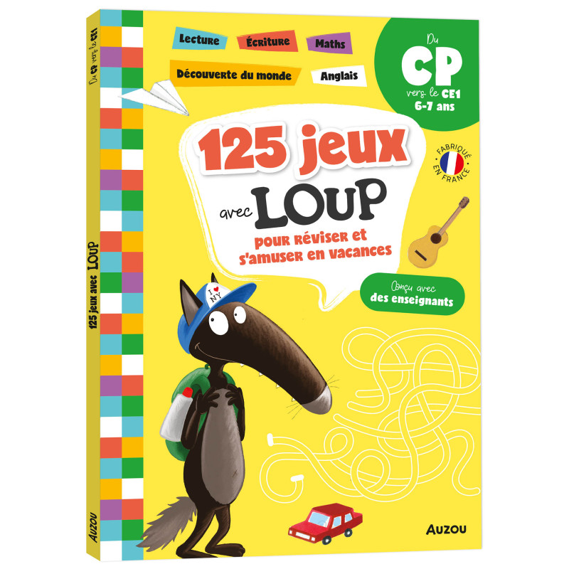 125 jeux - Du CP au CE1 : Apprentissage ludique pour enfants