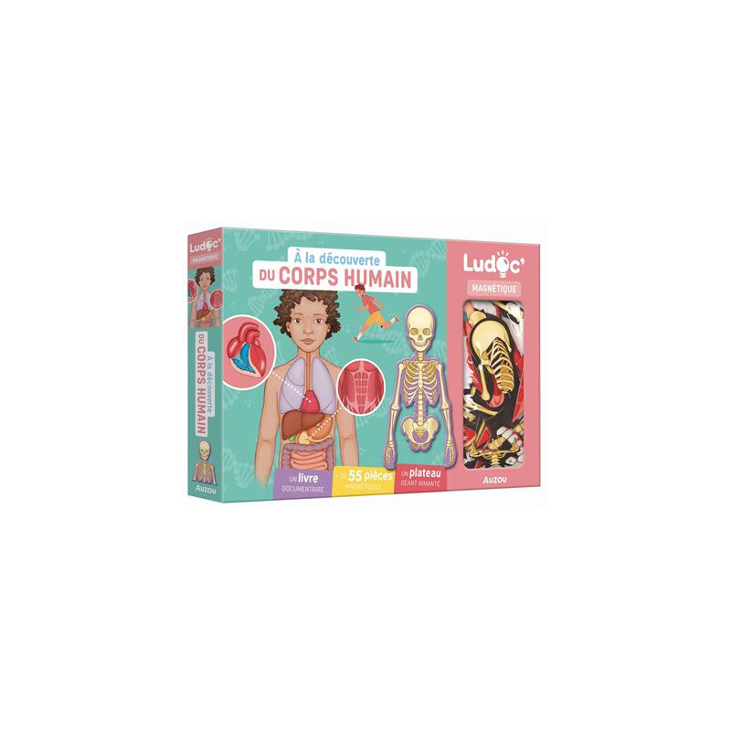 À LA DÉCOUVERTE DU CORPS HUMAIN - Coffret Magnétique