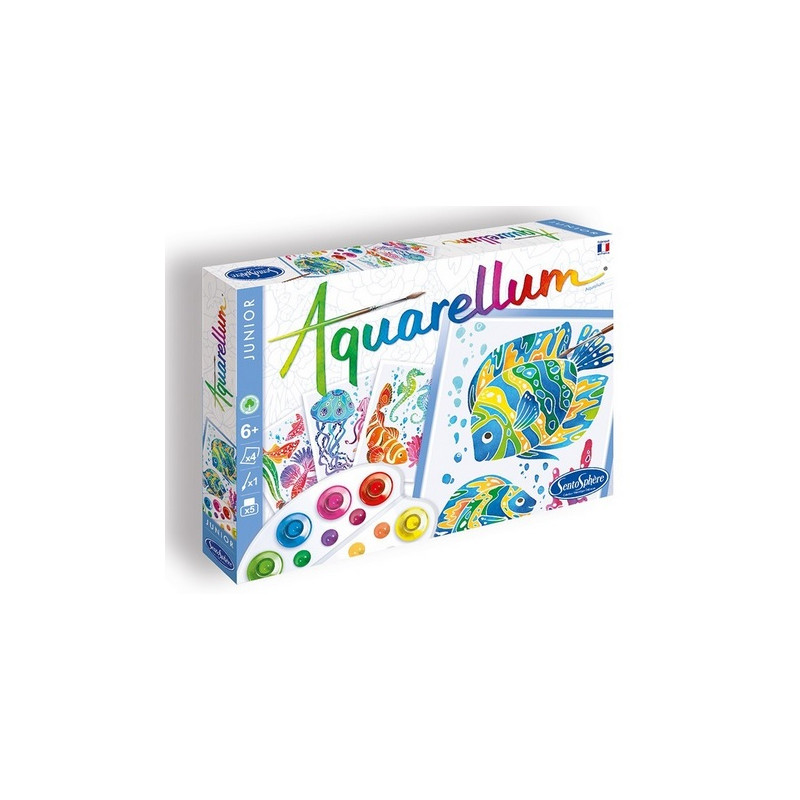 AQUARELLUM JUNIOR « Aquarium » – Kit Créatif Enfant