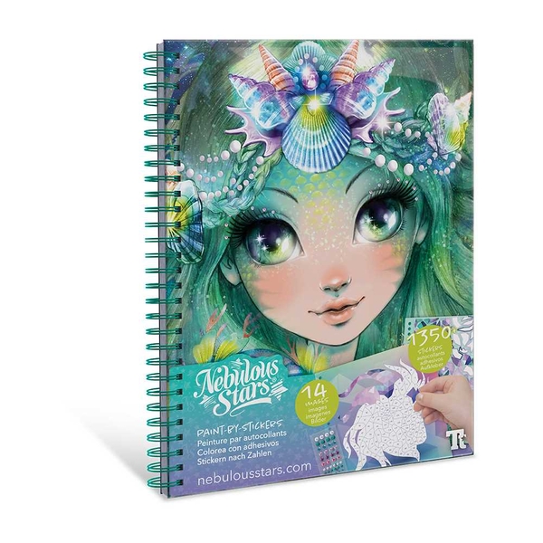 Livre créatif de peinture par autocollants - Amusement garanti