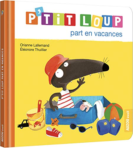 product-9396-1 P'TIT LOUP PART EN VACANCES - Livre Jeunesse Amusant
