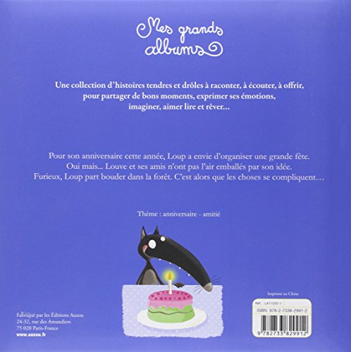 Le Loup Qui Fêtait Son Anniversaire - Grand Format à Découvrir