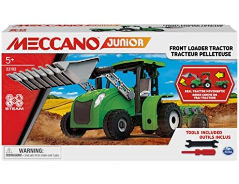 Tracteur Pelleteuse Meccano Junior - Construction Amusante