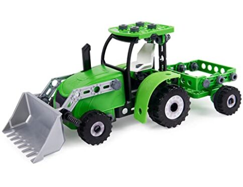 Tracteur Pelleteuse Meccano Junior - Construction Amusante