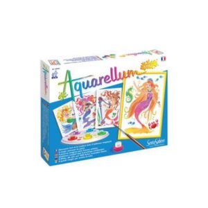 AQUARELLUM JUNIOR 'Sirènes' - Peinture Aquarelle pour Enfants