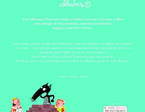 Le loup qui découvr aît le pays des contes - Grand format