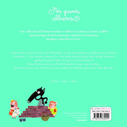 Le loup qui découvr aît le pays des contes - Grand format