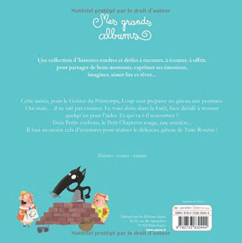 Le loup qui découvr aît le pays des contes - Grand format