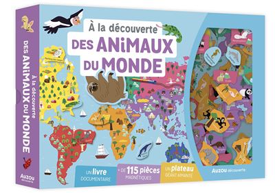 Coffret magnétique À La Découverte des Animaux du Monde
