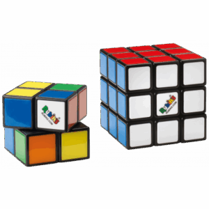 Rubik's Cube Coffret Duo 3x3 + 2x2 - Jouet Intellectuel