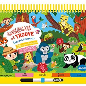 Cherche et Trouve les Animaux - Un livre interactif pour enfants