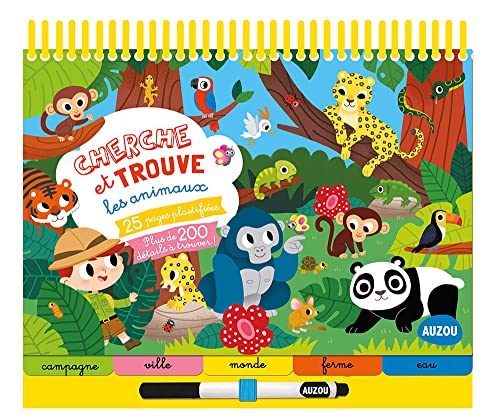 product-9577-2 Cherche et Trouve les Animaux - Un livre interactif pour enfants