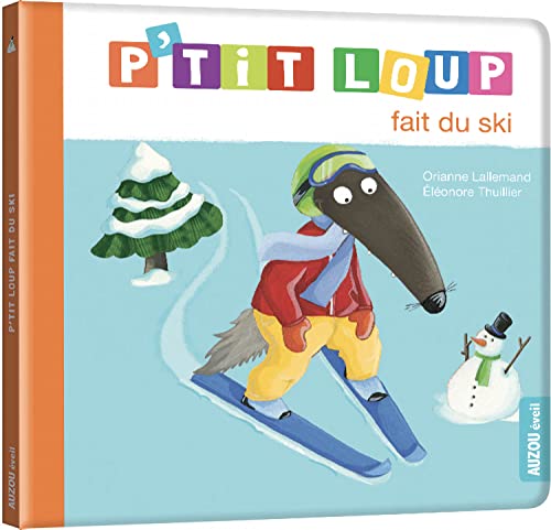 product-9368-1 P'TIT LOUP FAIT DU SKI - Aventure hivernale pour enfants