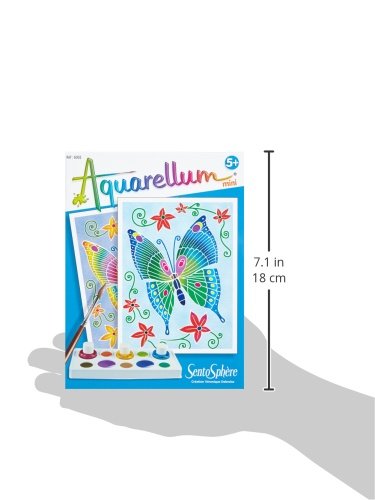 product-8953-2 AQUARELLUM MINI "Papillons" - Peinture Magique pour Enfants