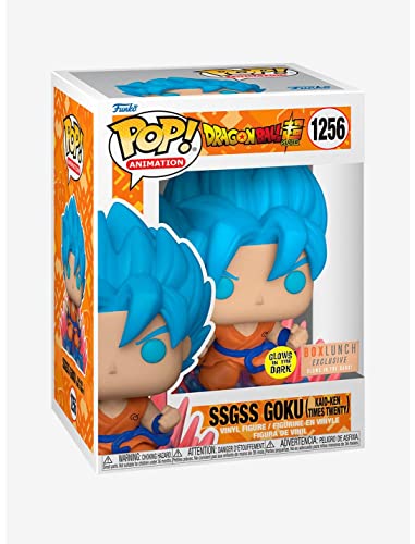 Figurine Pop Goku SSGSS Kaio-Ken - Dragon Ball Exclusive